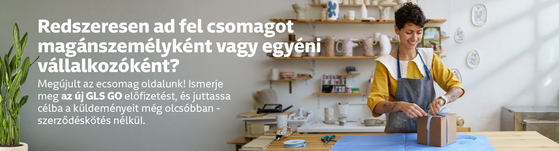 Küldj csomagot a GLS-sel!