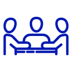 People plus desk