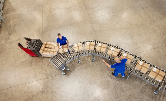 Driver riding an ebike on a park
